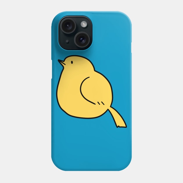 Yellow Canary Phone Case by saradaboru