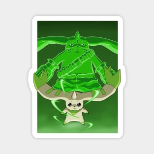 Terriermon DIgivolution Magnet