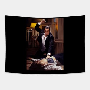 Pulp Fiction scene Tapestry