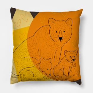 Mama Bear Shirt Pillow