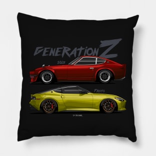 280z & Z Proto - Gen Z Pillow