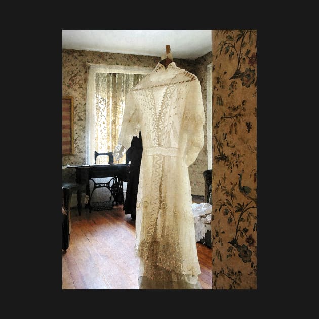 19th Century Wedding Dress by SusanSavad