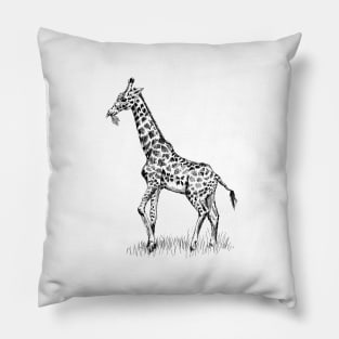 Giraffe Print Pillow