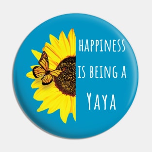 Happiness is Being a Yaya Pin