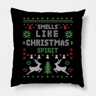 Smell Like Christmas Spirit Pillow