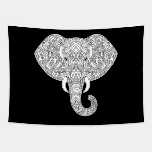 Elephant Mandala Tapestry