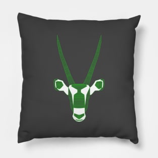 Geometric gemsbok Pillow