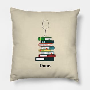 Bookworm To-Do List Pillow