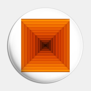 Orange illusion design Pin