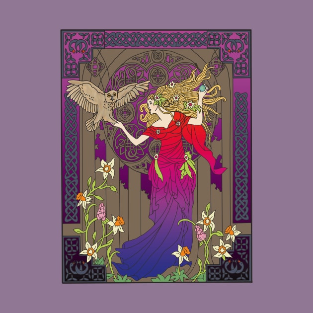 Celtic Woman (red/purple) by Soth Studio