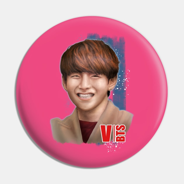 BTS - Taehyung Pin by Allentot