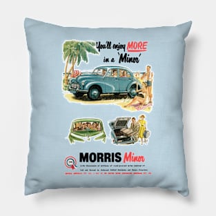 MORRIS MINOR - advert Pillow