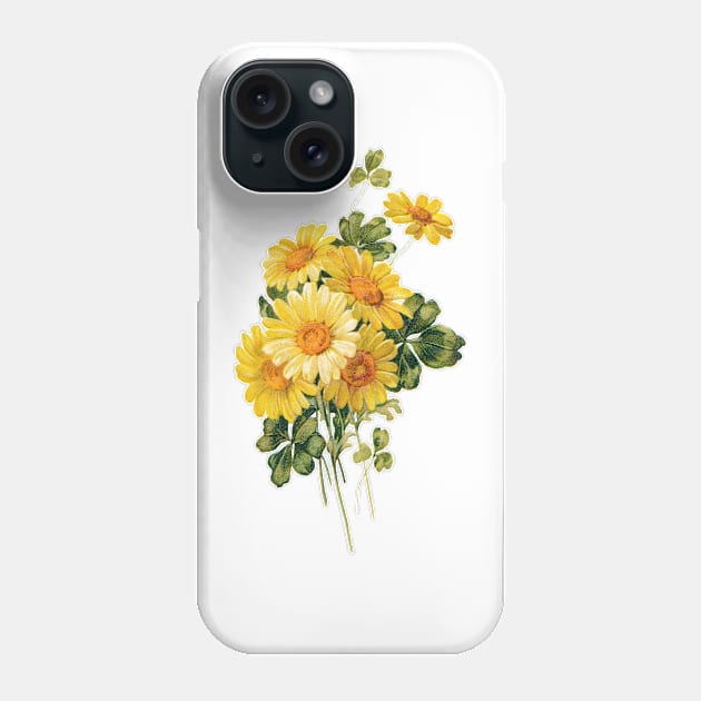 Yellow Daisies Phone Case by NEILBAYLIS