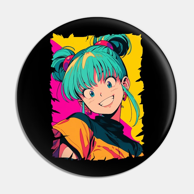 BULMA MERCH VTG Pin by Kiecx Art