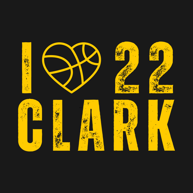 I love 22 clark yellow by EyesArt