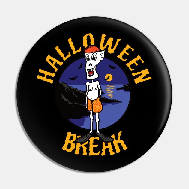 Halloween Vampire Break (plain colours) Pin by dkdesigns27