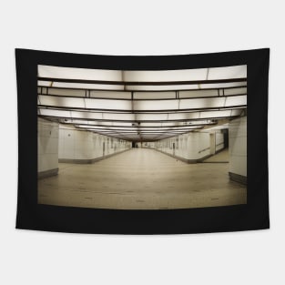 A view of Brussels Metro, Belgium Tapestry