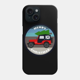 [JEEP] Driving Home for Christmas Phone Case