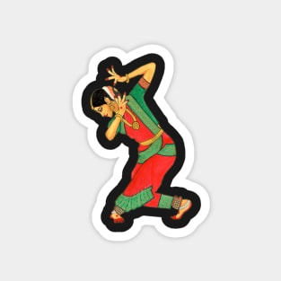 Bharatanatyam dancer art - Indian classical dance / dancer Magnet