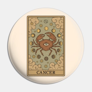 Cancer  Card Pin