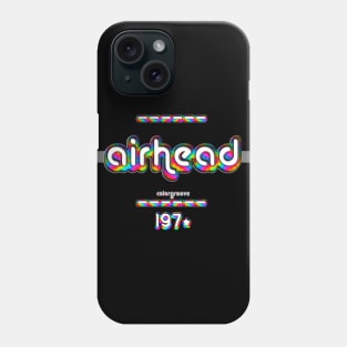 Airhead 1970 ColorGroove Retro-Rainbow-Tube nostalgia (wf) Phone Case