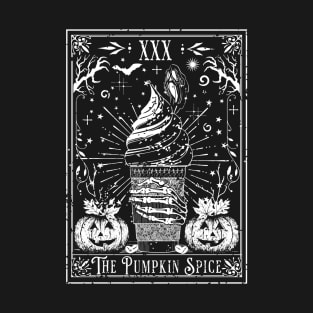 The Pumpkin Spice Tarot Card T-Shirt