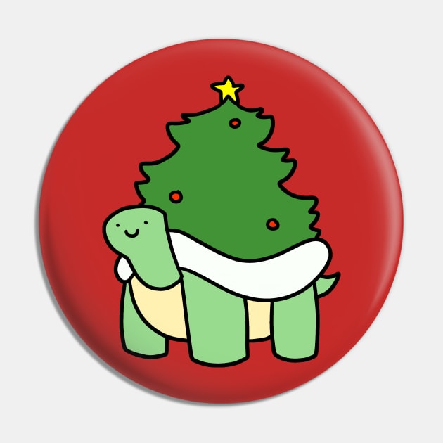 Christmas Tree Turtle Pin by saradaboru