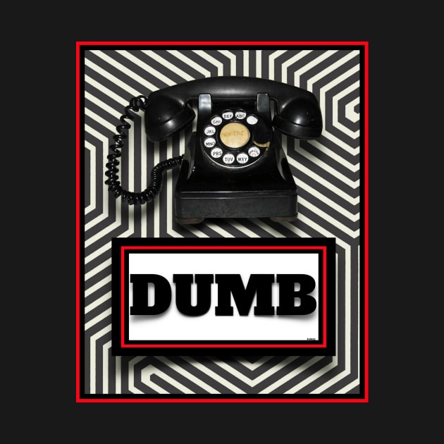 DUMB PHONE I LOVE YOU by PETER J. KETCHUM ART SHOP