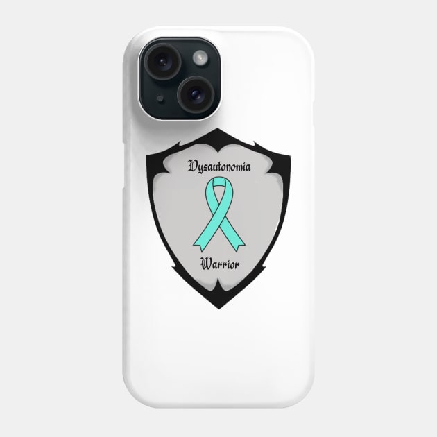 Dysautonomia Warrior Shield Phone Case by bohomermaidgal