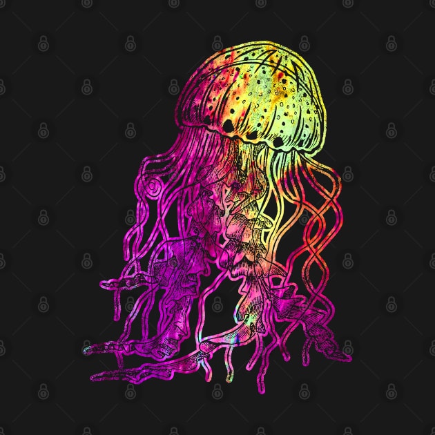 Colorful Jellyfish by Mila46