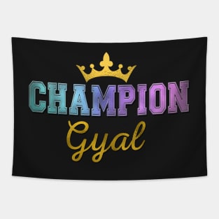 Champion Gyal Tapestry