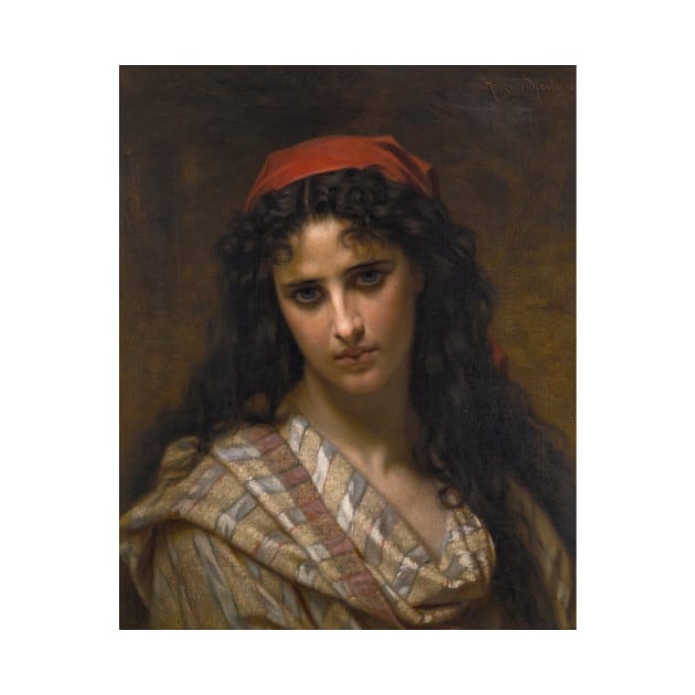 A Rare Beauty by Hugues Merle by Classic Art Stall