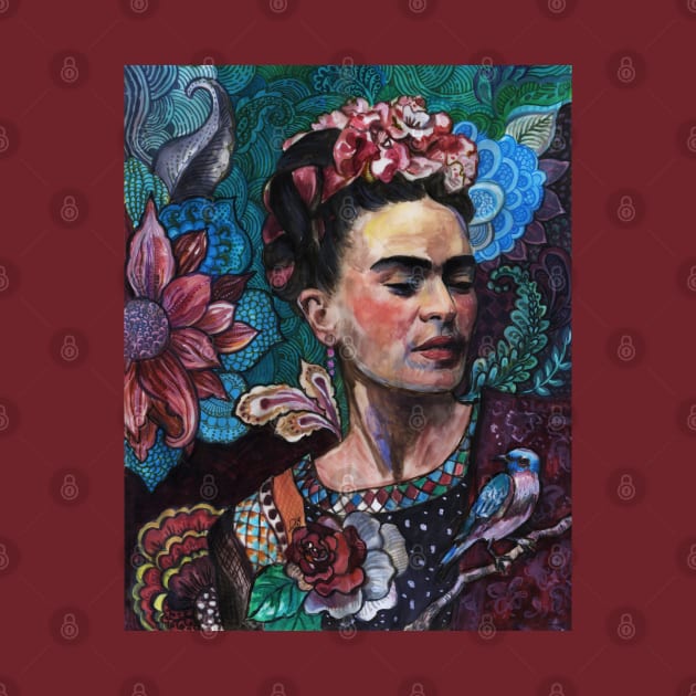 Frida Kahlo Portrait - 1 by FanitsaArt