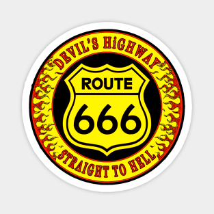 Route 666 Colour Magnet