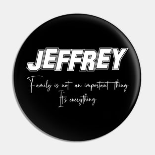 Jeffrey Second Name, Jeffrey Family Name, Jeffrey Middle Name Pin