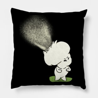 Little Puffball mushroom Pillow