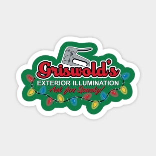 Griswold's Exterior Illumination Back print Magnet