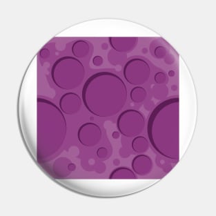 Purple planet Pin