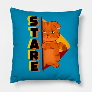 Cat Stare Pillow