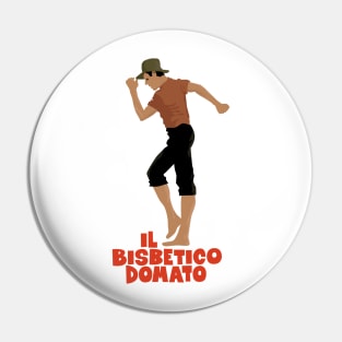 Il Bisbetico Domato Tribute: Adriano Celentano Classic Tee - The Taming of the Scoundrel Pin