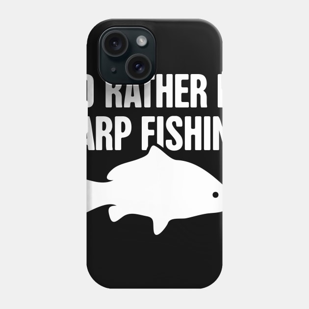 Funny Carp Fish - Gift For Carp Fishing Phone Case by MeatMan