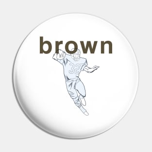 James Nathaniel Brown Pin