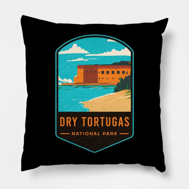 Dry Tortugas National Park Pillow by JordanHolmes