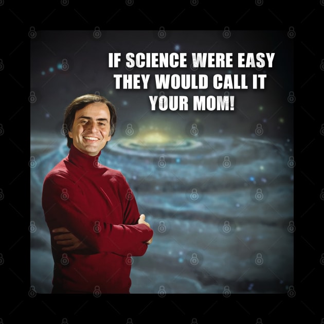 Carl Sagan Science by JennyPool