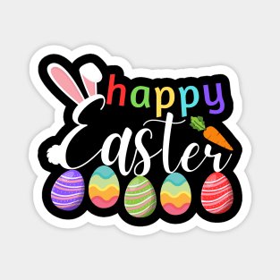 Happy Easter Bunny Rabbit Face Funny Easter Day Magnet