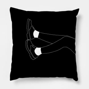 chill girl Pillow