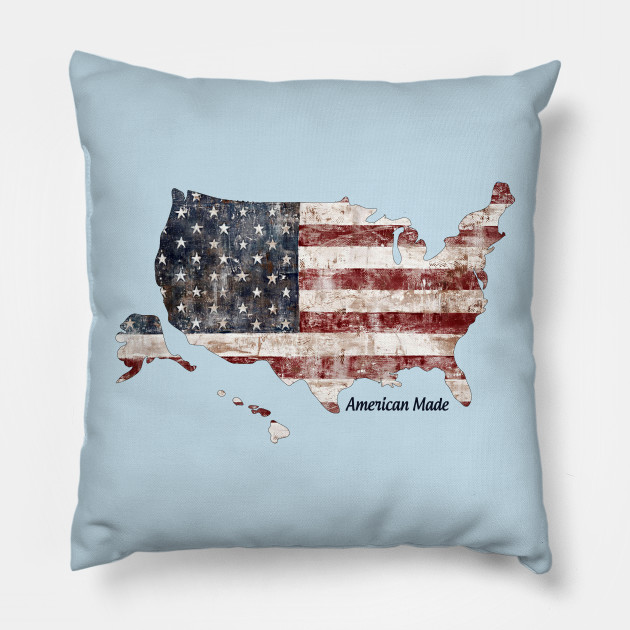 American Made American Pillow Teepublic