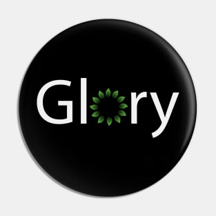 Glory creative text design Pin