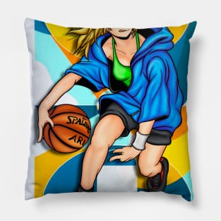 Anime Female Basketball Player Pillow