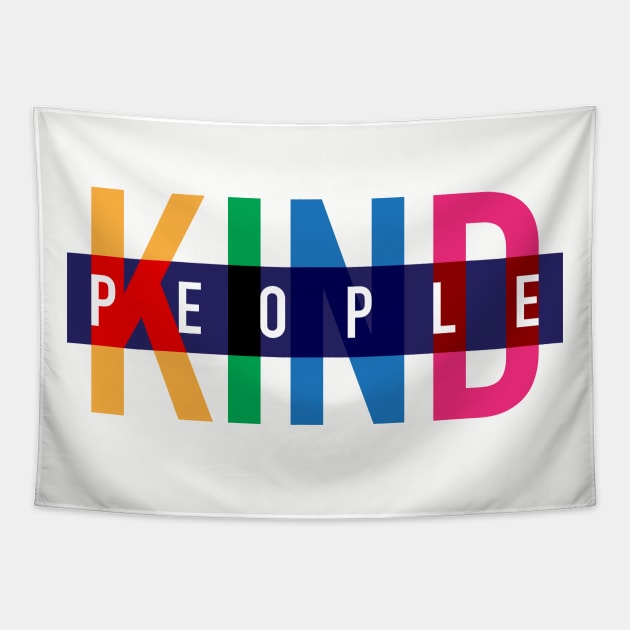 KIND PEOPLE design, version one Tapestry by kindsouldesign